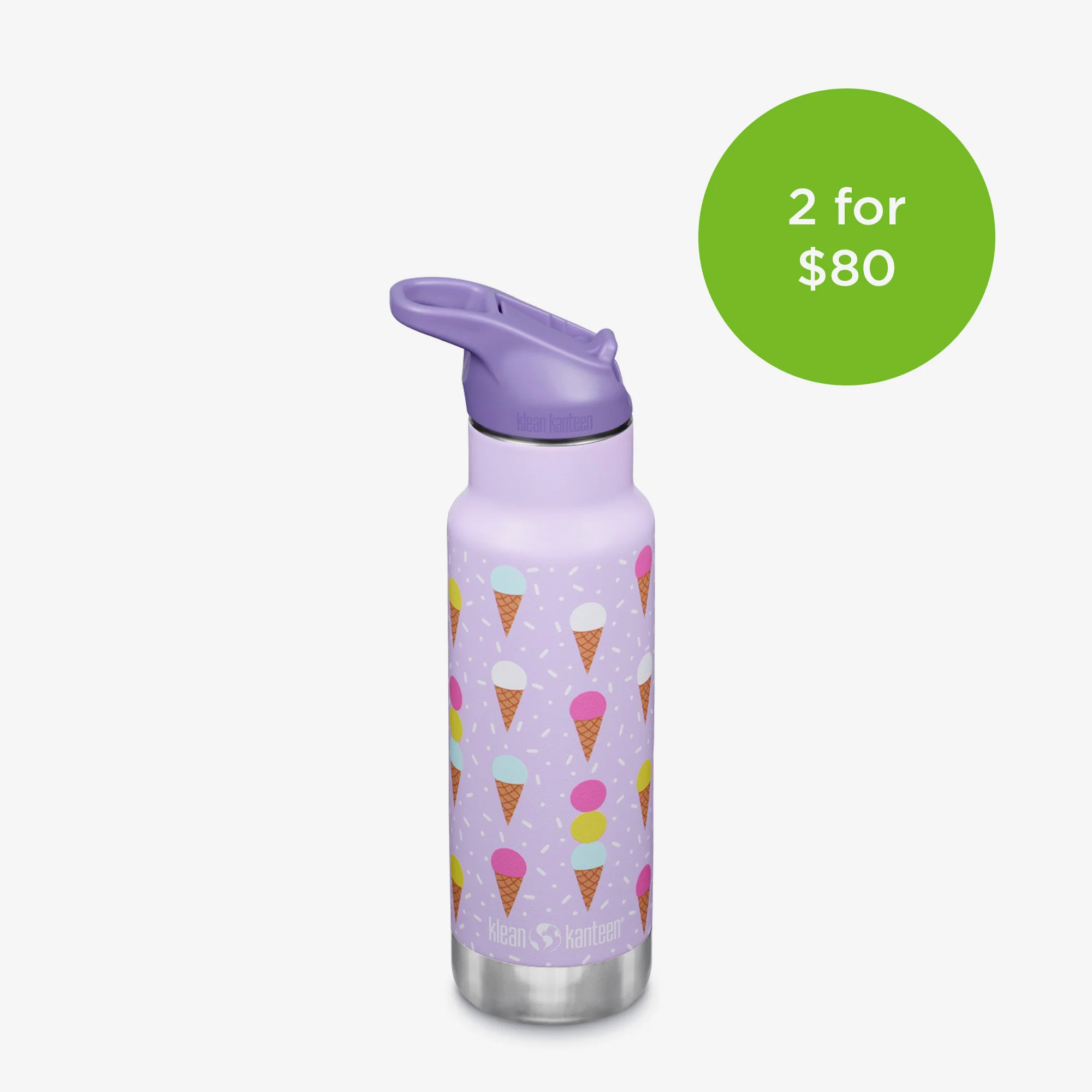 12oz (355ml) Kid's Classic Insulated with Flip Seal Sport Cap - Image 10