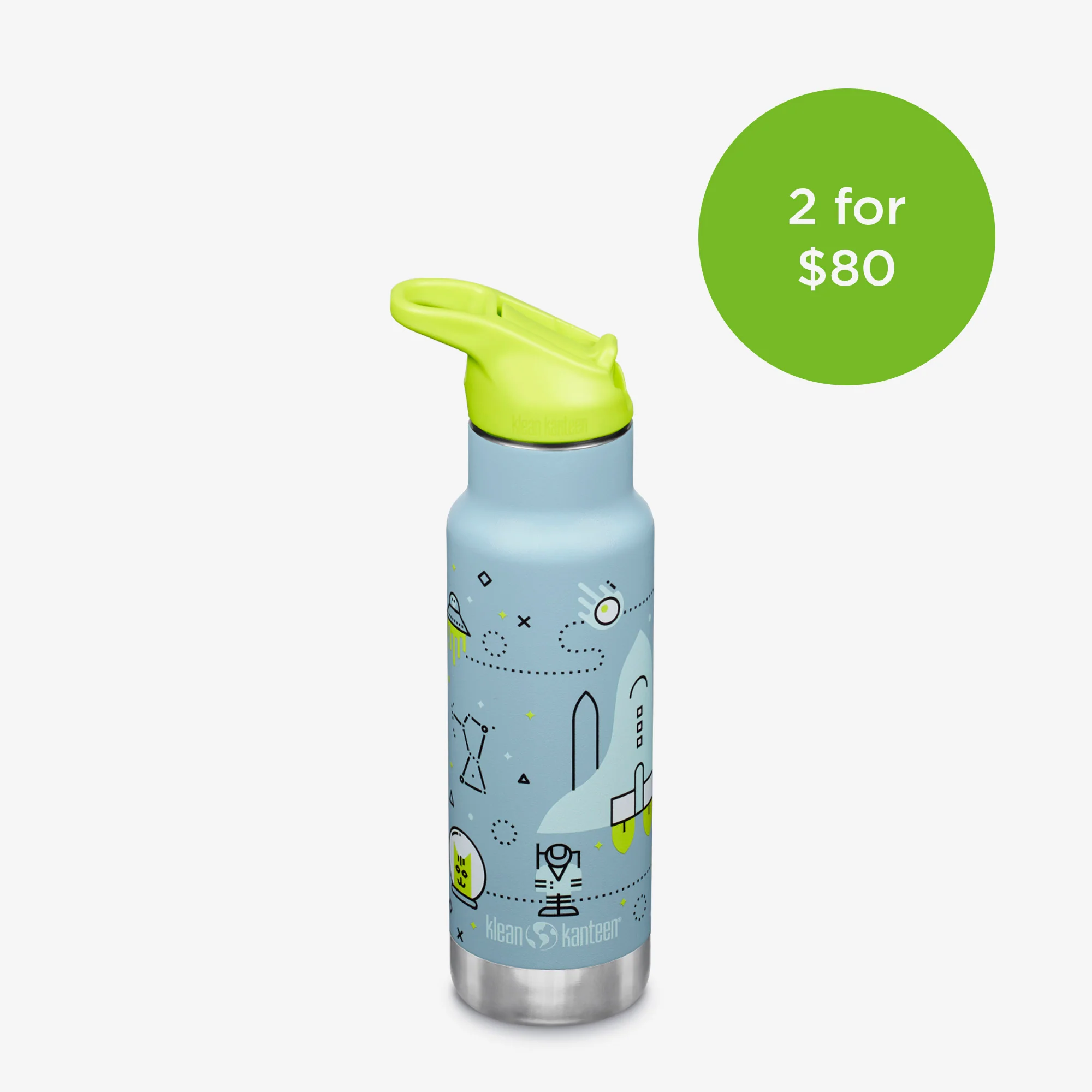 12oz (355ml) Kid's Classic Insulated with Flip Seal Sport Cap - Image 11