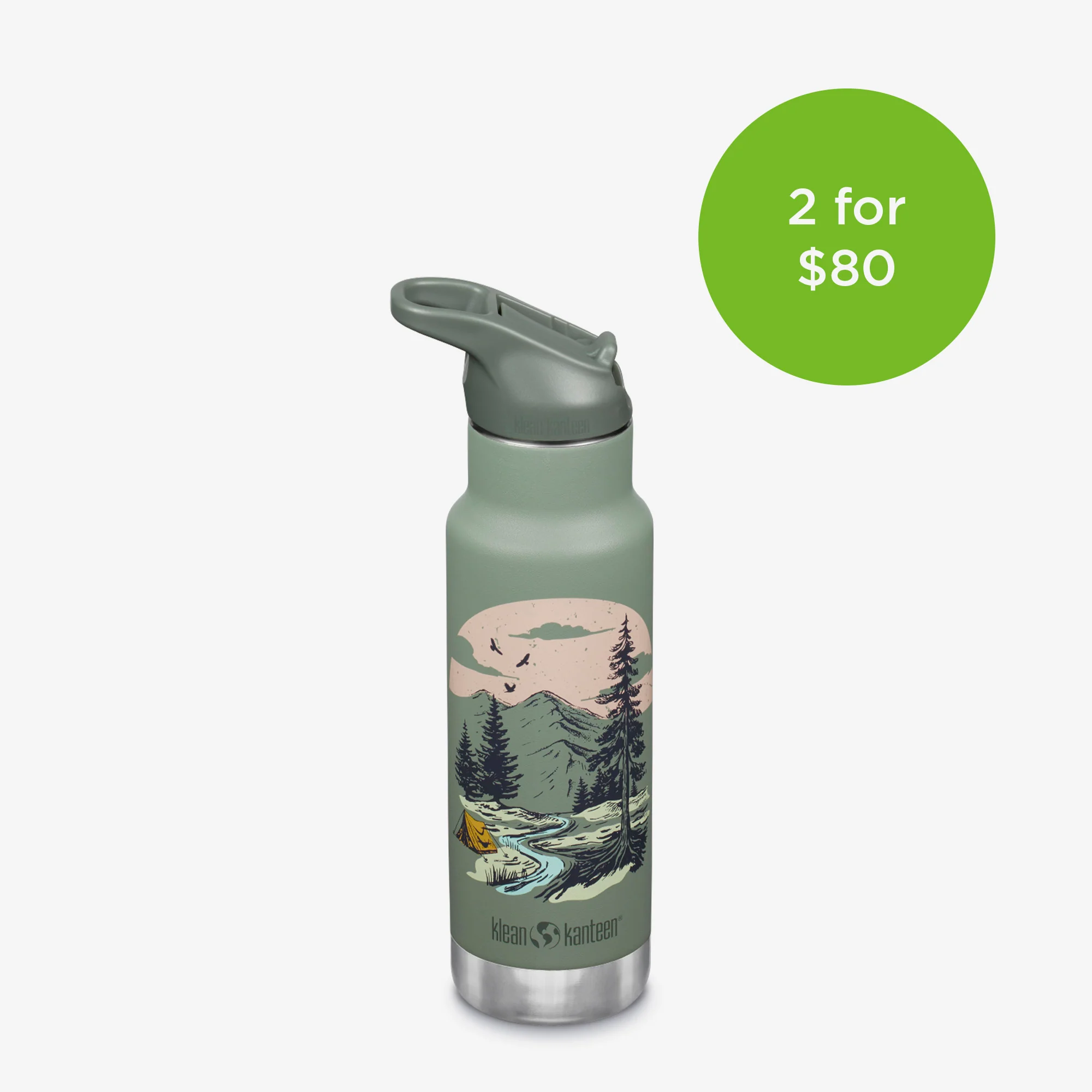 12oz (355ml) Kid's Classic Insulated with Flip Seal Sport Cap - Image 12
