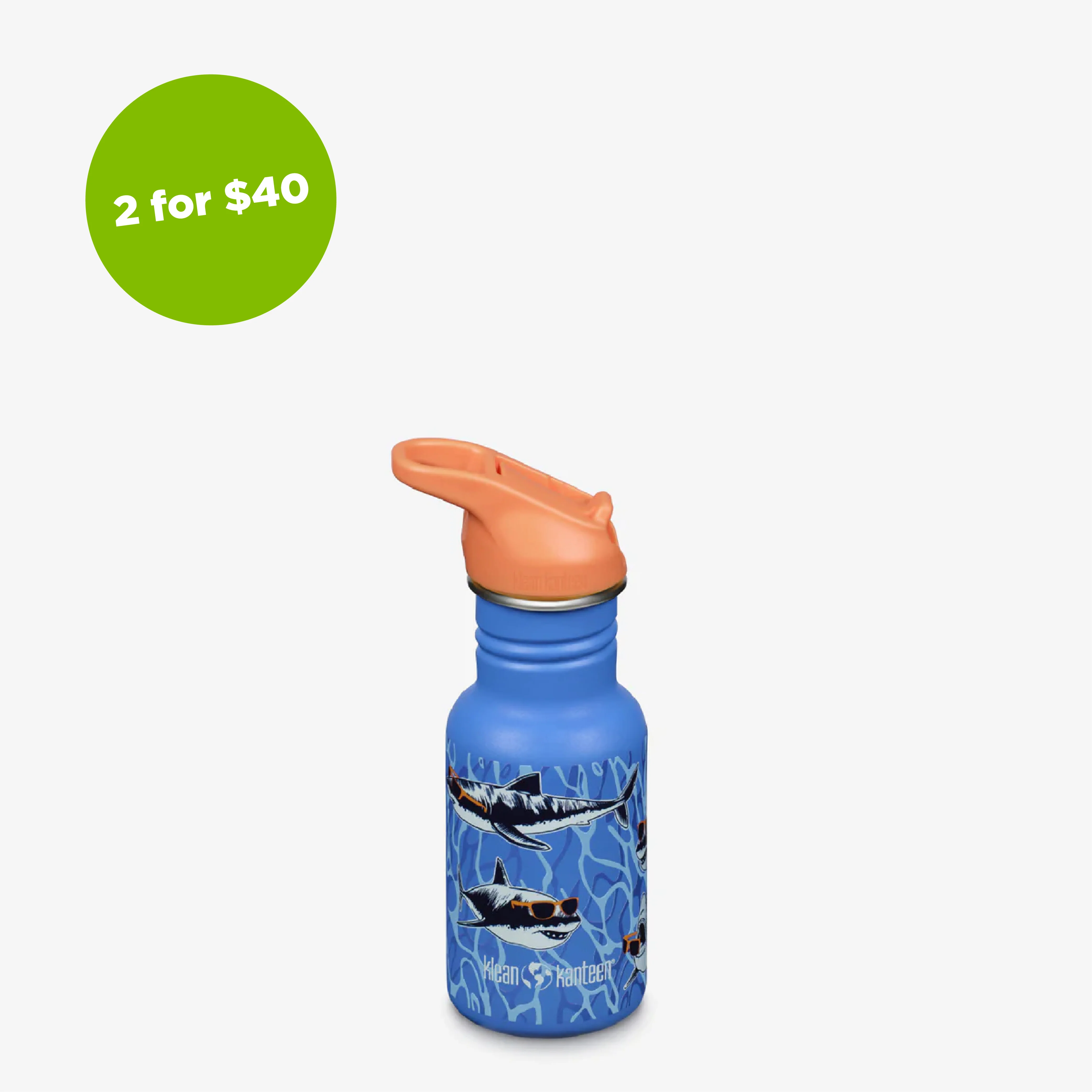 12 oz (355ml) Kid's Classic with Flip Seal Sport Cap - Image 4